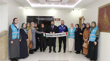 Sivas'tan Gazze'ye kadınların dokunuşu