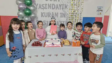 Sivas Ulaş'ta 4 yaşındaki Elif'in Kur'an mutluluğu
