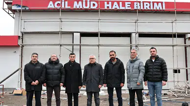Vali Şimşek, Demirağ OSB Acil Müdahale Birimi'ni Denetledi