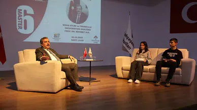 Sivas BTÜ Rektörü Kul Kariyer Söyleşisi'nde öğrencilere ışık tuttu