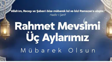 Sivas Belediyesi’nden Mübarek Üç Aylar Mesajı