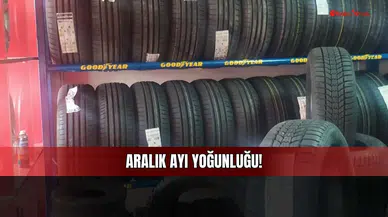 Şaka Değil Hayat Kurtarıyor! Sivaslı Lastikçilerde Aralık Ayı Yoğunluğu!