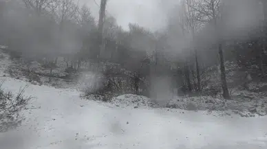 Tokat’a Lapa Lapa Kar Yağdı, Komşu Sivas’ta Kar Yok!