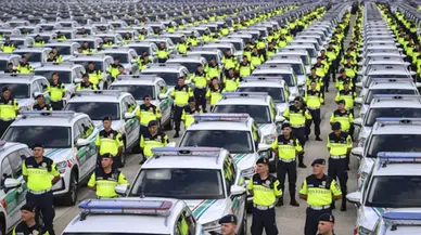 Sivas’ın Emniyet Gücünü artıran 62 araç geldi