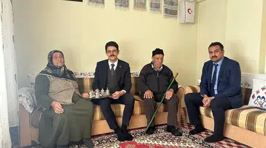 Sivas Ulaş'ta Şehit Yakınları ve Gazilere ziyaret