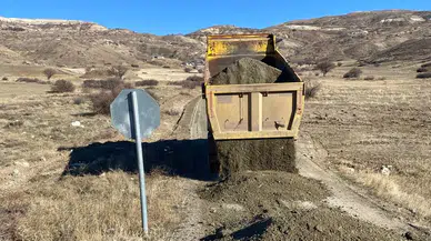 Sivas'ta Bir Köy Daha Yola Kavuştu! Çipil'deki Çalışma Tamamlandı