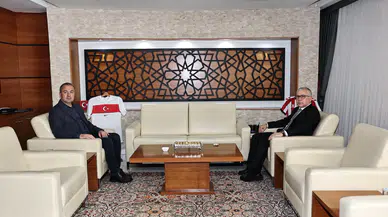 Vali Şimşek'ten Başkan Uzun'a Ziyaret