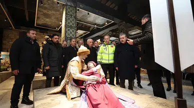 Sivas Kalesi'ndeki Selçuklu İzlerine Destici de hayran oldu