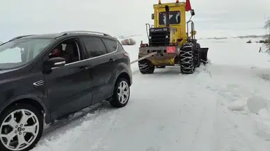Sivas'ta karla mücadelede zamanla da yarış var