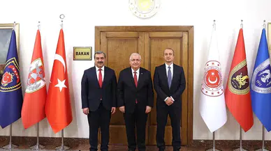 Sivas BTÜ Rektörü'nden Bakan Güler'e Savunma Sanayi Ziyareti