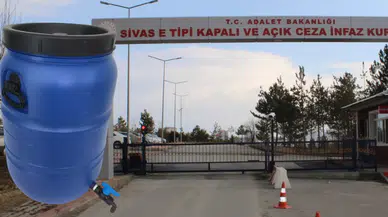 Sivas Cezaevinde bir bidonla 5 kişi yıkanıyor!
