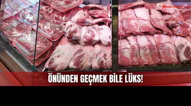 Artık Sivas'ta Et Reyonlarının Önünden Geçmek Bile Lüks Oldu!