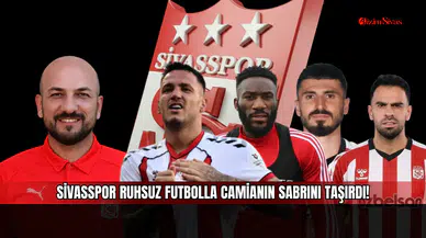 Sivasspor ruhsuz futbolla camianın sabrını taşırdı!