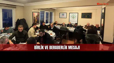 Sivas'ta Birlik Mesajı Çerkes Sofrasından Yükseldi