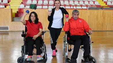 Sivas’tan Avrupa’ya: Engel tanımayan iki Boccia Şampiyonu