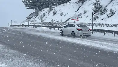 Sivas - Tokat Karayolunda Kar Yağışı Etkili Oluyor!