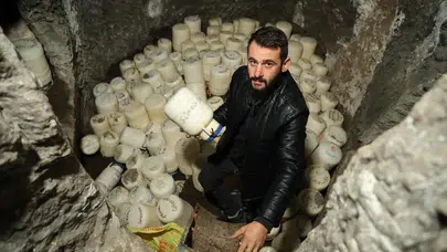 Sivas'ta bu otele köylüler peynirlerini bırakıp gidiyor