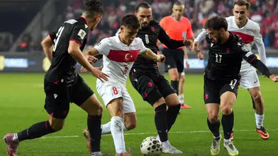 A Milli Takım'dan Gürcistan'a Gol Yağmuru 4-1