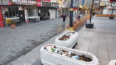 Sivas'ın En İşlek Sokağında Pes Dedirten Görüntü!