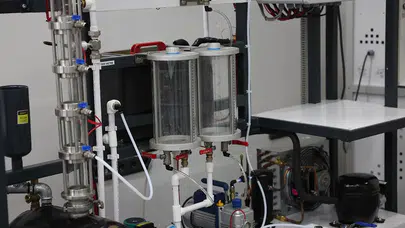 Sivas'ta o üniversite laboratuvarlarında sanayi deneyimi