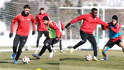 Sivasspor'da Bodrum FK Mesaisi! Formayı Kapmak İsteyen Sahaya İndi