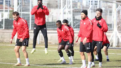 Sivasspor'da İsmet Taşdemir Yönetiminde Tempolu Antrenman