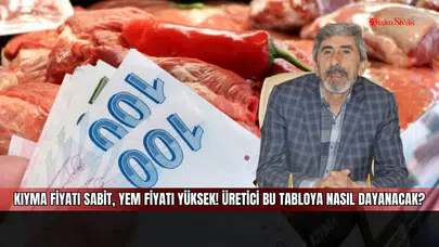 Kıyma fiyatı sabit, yem fiyatı yüksek! Üretici bu tabloya nasıl dayanacak?