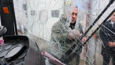 Belediye Aracına Saldırının Faili Yakalandı