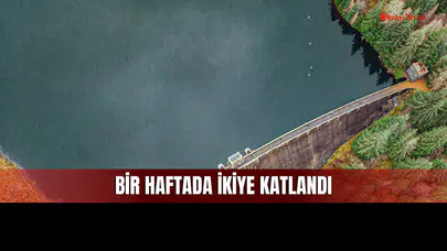 Sivas 4 Eylül Barajı Bir Haftada İkiye Katlandı