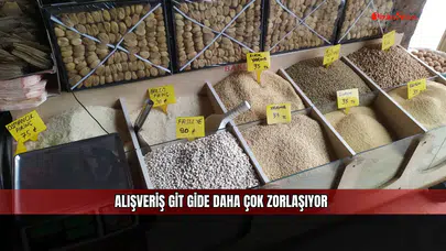 Ramazan ayında Sivas'ta bakliyat fiyatları cep yakıyor!