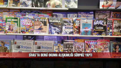 Sivas’ta dergi okuma alışkanlığı sürpriz yaptı