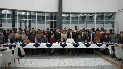 Sivas'ta uluslararası öğrenciler iftar sofrasında buluştu