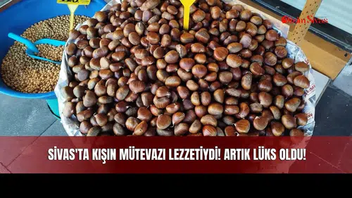 Sivas'ta Kışın Mütevazı Lezzetiydi! Artık Lüks Oldu!