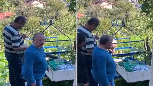 Teleferikle mezar yolculuğu: Köylüler isyan etti