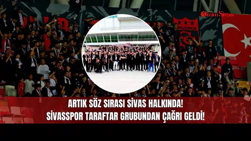Artık Söz Sırası Sivas Halkında! Sivasspor Taraftar Grubundan Çağrı Geldi!
