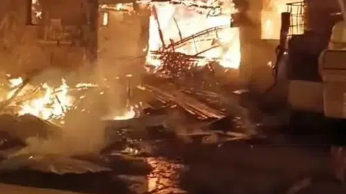 Köy Evinde Dehşet Yaşandı! Görme Engelli Adam Yangına Yenildi!