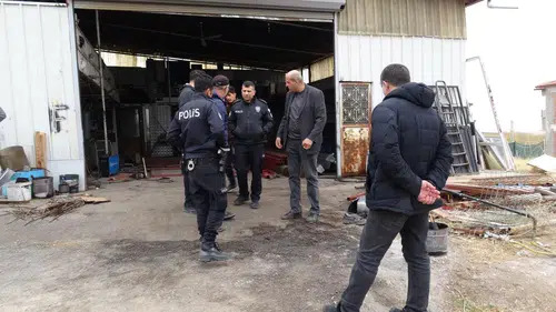 Stajyer öğrenciler ısınmak isterken felaketi yaşadılar!