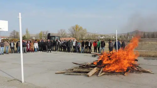 Sivas Ulaş’ta gerçek yangın provası
