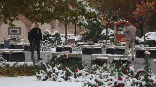 Meteoroloji Uyardı, Sivas Beyaz Gelinliğini Giydi! İşte Son Durum