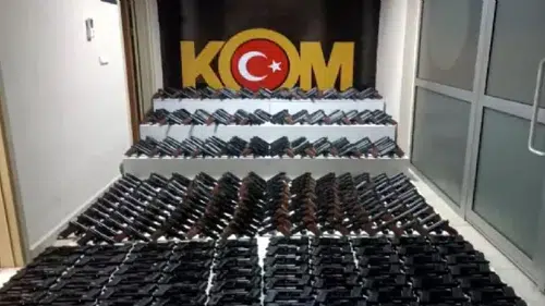 Sivas da dahil 41 ilde silah kaçakçılığına karşı operasyon