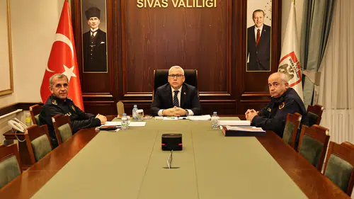 Sivas’ta yılbaşı tedbirleri masaya yatırıldı!