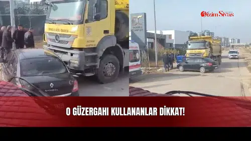 O Güzergahı Kullananlar Dikkat! Bir Anlık Dikkatsizlik...
