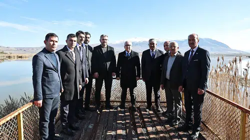 Sivas Valisi'nden Ulaş Gölü’nde kritik değerlendirme