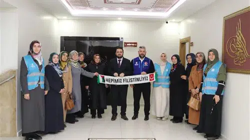 Sivas'tan Gazze'ye kadınların dokunuşu