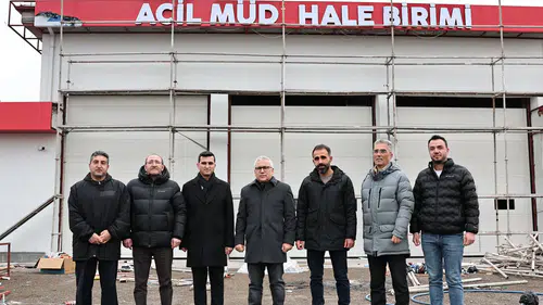 Vali Şimşek, Demirağ OSB Acil Müdahale Birimi'ni Denetledi