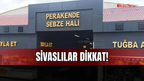 Sivas'ta Sebze Hali Krizi! En Zor Kış Kapıda!