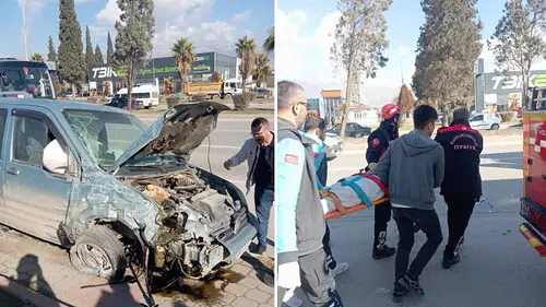 Araba Otobüsü Devirdi: 4’ü Ağır 13 Yaralı