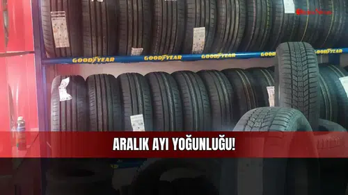 Şaka Değil Hayat Kurtarıyor! Sivaslı Lastikçilerde Aralık Ayı Yoğunluğu!