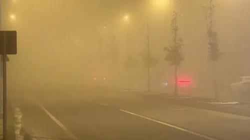 Sivas sislerin içinde büyülü bir kent oldu