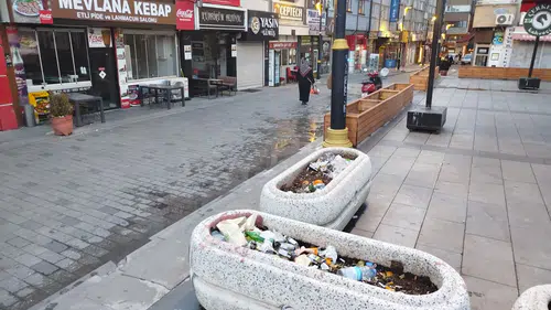 Sivas'ın En İşlek Sokağında Pes Dedirten Görüntü!